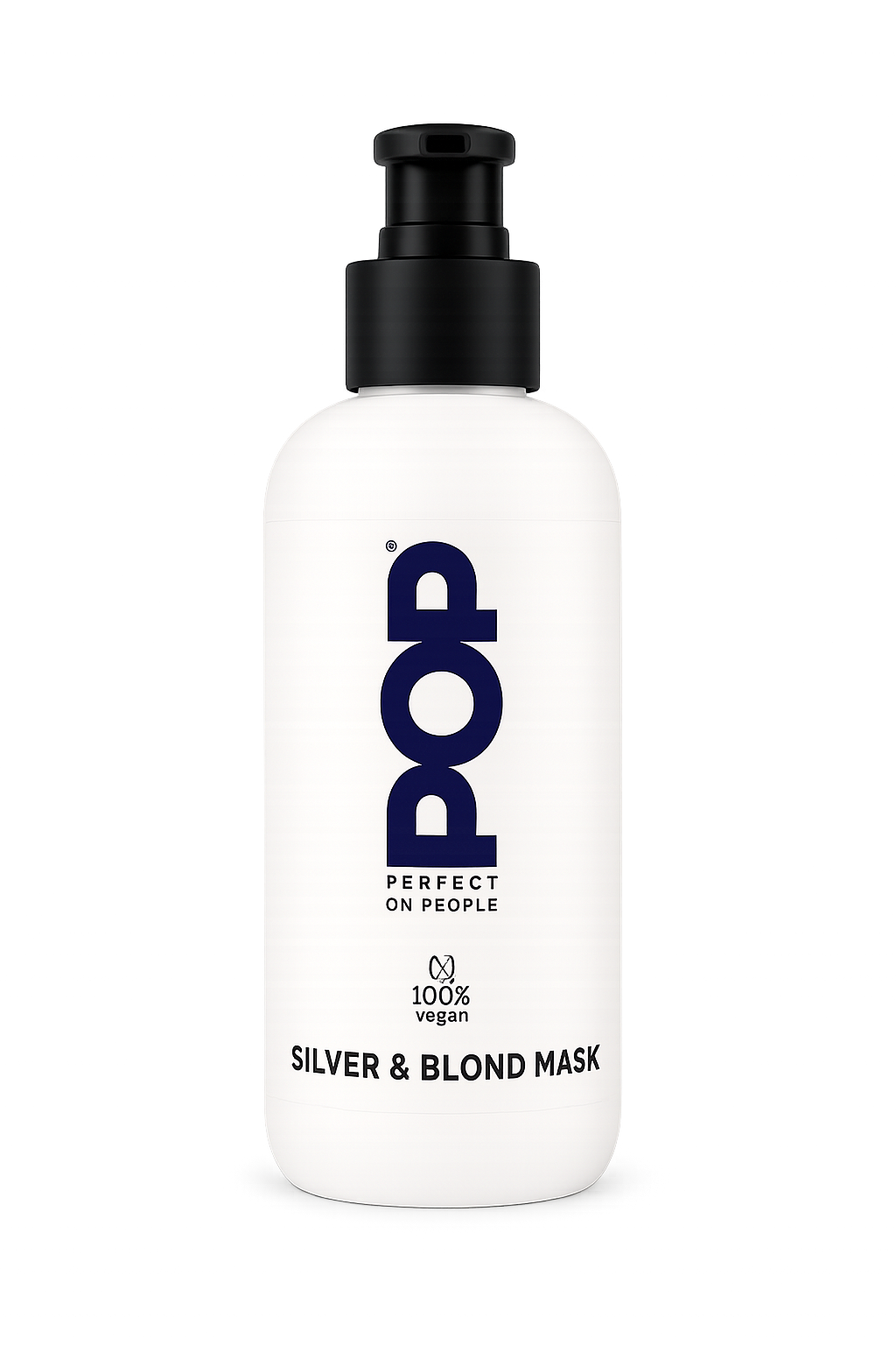 POP Silver & Blond Mask